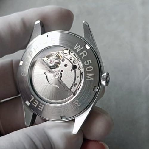 Boyarca Pilot Watch Men's Aviator Wrist Watch Japan Automatic Movement Mechanical Watches Stainless Steel Case Flieger Timepieces with Luminous Waterproof