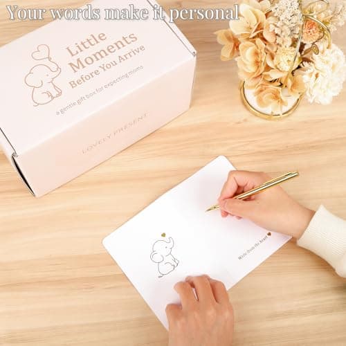 Self Care Items, Pregnant Wife, Mom to Be, First Mother's Day or 2nd Trimester Pregnancy Care Package Gift Set for First Time Mom B0FYGQWGRX