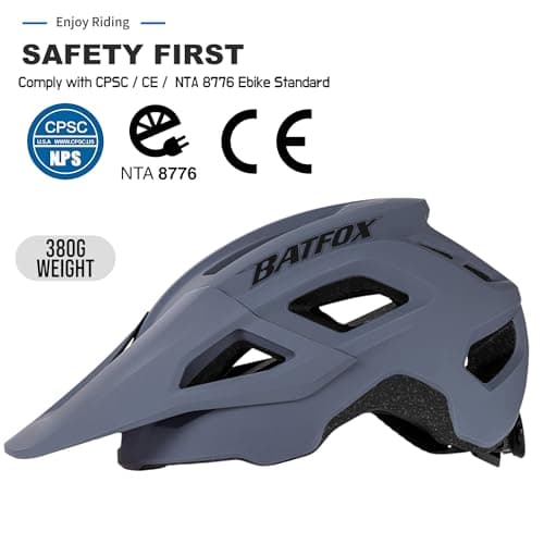 NTA 8776 E-Bike & Mountain Bike Helmet for Adults Youth, E-MTB Cycling Helmet for Men Women (52-60CM)