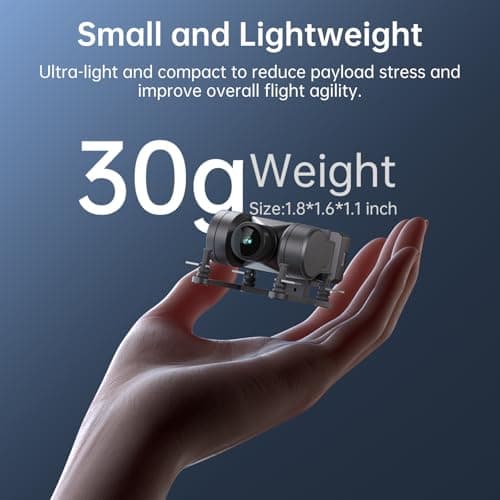 CADDXFPV GM2 2-Axis Gimbal – FPV Head Tracking with Mechanical Stabilization, UART/PWM Control, Compatible Only with Select Walksnail VTX Models, for FPV Drones, RC Cars, and Fixed Wings