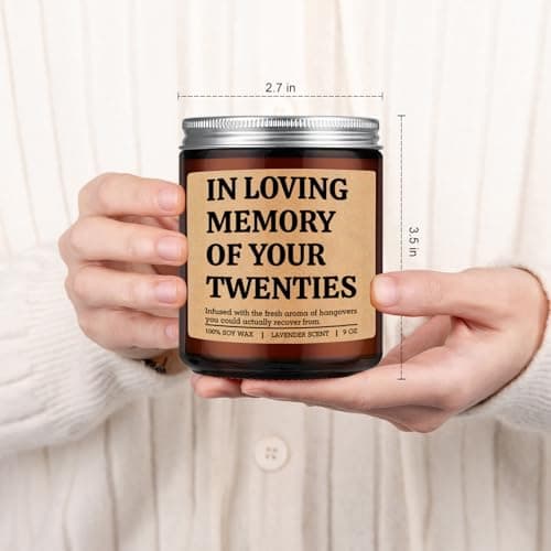 Gifts for 30 Year Old Woman, Man, Funny 30th Birthday Candle, 1996, Turning 30 Gifts Ideas for Friend, Daughter, Son, Brother GSPY Candle, 30th Birthday Gifts for Women, Men, Her, Him, 30 Year Old Bday B0FK4X2CKJ