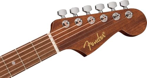 Fender California Standard Redondo Mini Acoustic Guitar - Surf Green Bundle with Gig Bag, Tuner, Strap, Strings, Picks, and Austin Bazaar Instructional DVD