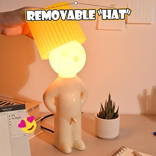 White Elephant Gifts for Adults,Bedside Night Light,Birthday Christmas Gifts for Men Women Boyfriend Girlfriend Husband Wife,Mens Gifts,Valentines Day Gifts for Him Her,Anniversary Funny Gag Gifts