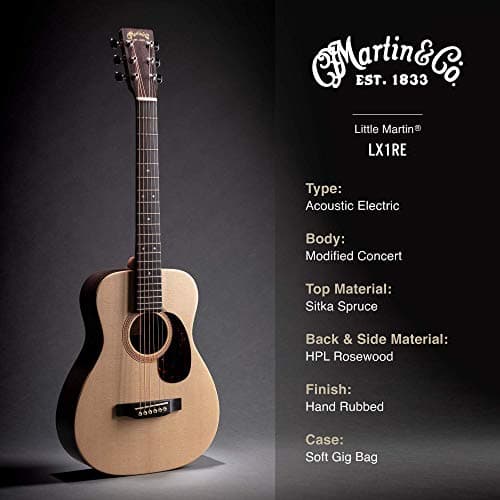 MARTIN LX1RE Little Martin Acoustic-Electric Guitar