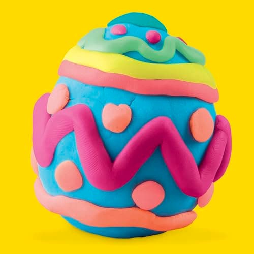 Play-Doh Eggs 24-Pack, Dinosaur & Dragon Egg Hunt Toys, Modeling Compound for Birthday Gifts & Party Favors, Easter Basket Stuffers, Kids Ages 2 and Up (Amazon Exclusive) B07VS46CXT