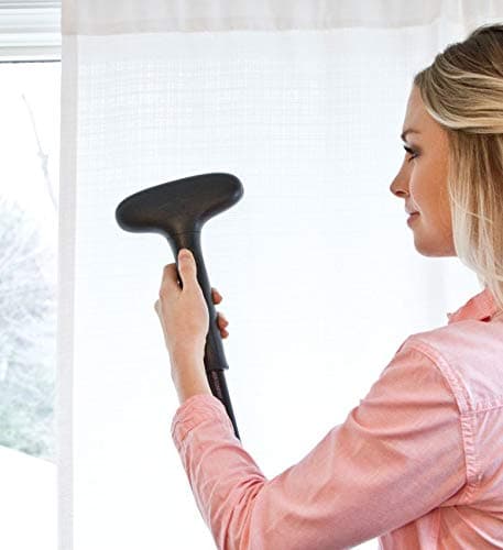 Jiffy Steamer J-4000 Garment with Plastic Steam Head, 120 Volt, 20 x 11 x 64, Gray