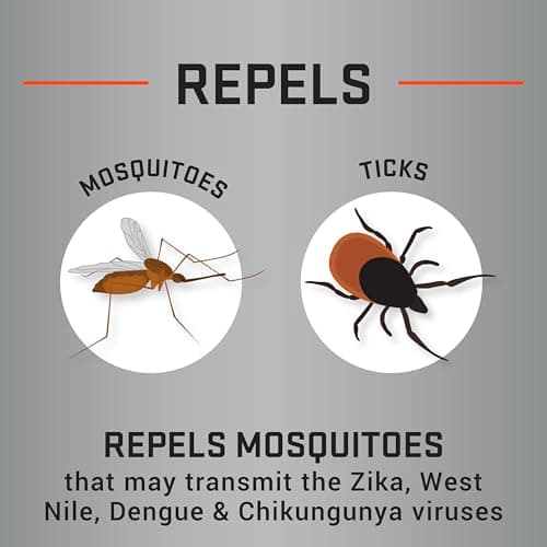 Repel 100 Mosquito and Insect Repellent, 4 Ounces, With DEET, 10-Hour Protection Long-Lasting Insect Repellent Bug Spray Repels Mosquitoes, Ticks, Gnats, Biting Flies, Chiggers And Fleas