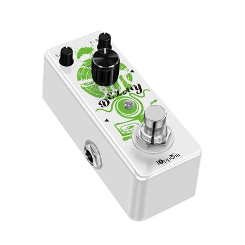 IOppWin Guitar Pedals, Premium Analog Delay Pedal – Warm, Clean, Smooth Tones with 25ms-600ms Adjustable Range & True Bypass, for Retro Tone Lovers And Live Musicians