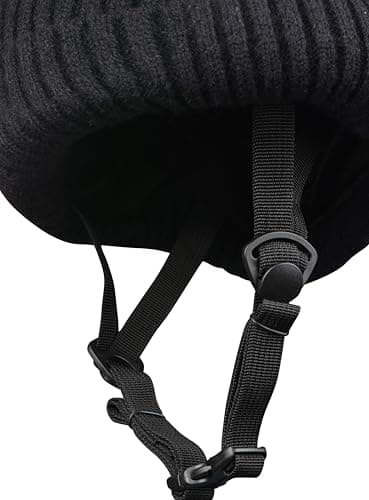 Helmet Beanie. Multi-Sport Low Profile Helmet Hat for Snowboarding, Skiing & More. Waterproof Impact Liner. Adjustable Strap. Unisex. One Size Fits All