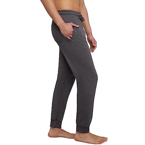 Hanes Men's Joggers, EcoSmart Fleece Sweatpants for Men, Men's Lounge Pants, 30.5" B07HDLX9HZ