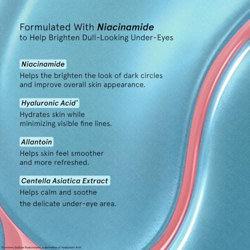 grace & stella Award Winning Under Eye Mask Reduce Dark Circles, Puffy Eyes, Undereye Bags, Wrinkles, Gel Under Eye Patches, Small Gifts for Women, Gifts Under 10 Dollars, Vegan (6 Pairs, Blue) B0C4G16NBX