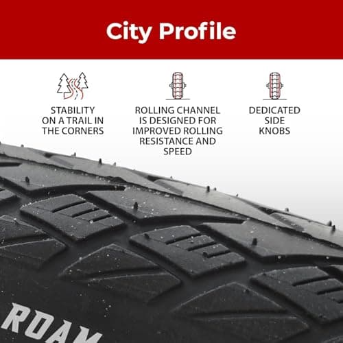 Fincci City 700x35c Bike Tire - Foldable 700c Tires, 37-622 with 1 mm Puncture Proof Resistant - Black Kevlar Road Bike Tire 28 inch for Touring, Hybrid, Electric Bicycles - 700c Wheelset