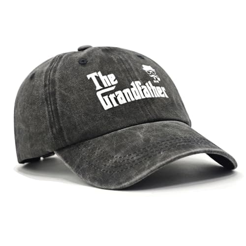 Gifts for Grandfather, Grandpa Hat, Grandfather Father Day Christmas Birthday Gift Ideas, Adjustable Baseball Cap