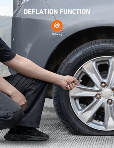 AstroAI Pencil Tire Pressure Gauge 2 Pack 10-75PSI, Calibrated to ANSI B40.1 Grade B (2%), Stainless Steel Body, Metal Made Nozzle 3 Measurements for Cars, Bikes, Vehicles