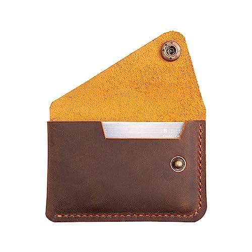 Turbosnail Leather Card Holder, Credit Card Wallet, Cardholder Wallet, Minimalist Wallet,Christmas Gift