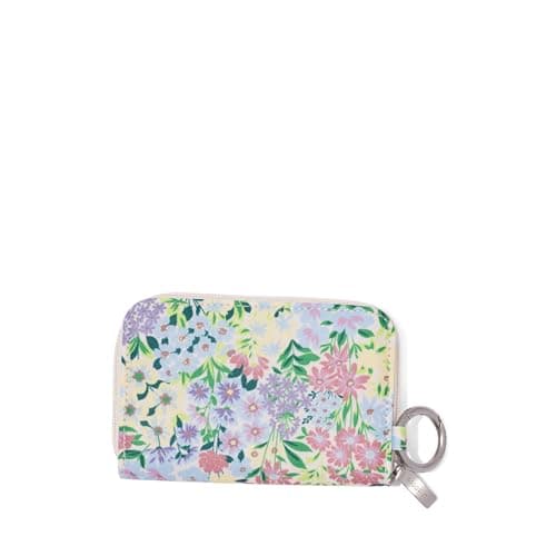 Baggallini Deluxe Card Case - Lightweight 5.5"x3.3" RFID Protected Womens Wallet Card Holder