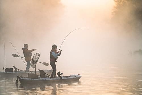 Pelican Catch HDII Premium Angler - Sit-On-Top Fishing Kayak - HyDryve Pedal System & Comfortable Ergocast seat