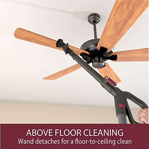 Kenmore BU3040 Intuition Bagged Upright Vacuum Lightweight Cleaner 2-Motor Power Suction with HEPA Filter, 3-in-1 Combination Tool, Handi-Mate for Carpet, Floor, Pet Hair, Red w/No Lift-up