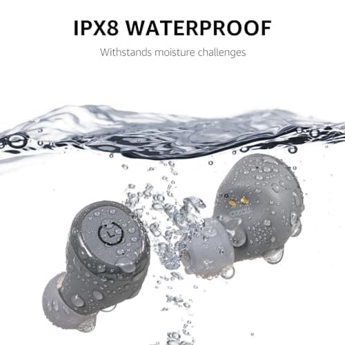 TOZO T10 Wireless Earbuds Bluetooth 5.3 Headphones, App Customize EQ, Ergonomic Design, 55H Playtime, Wireless Charging Case, IPX8 Waterproof Sound in-Ear Headset, New Version