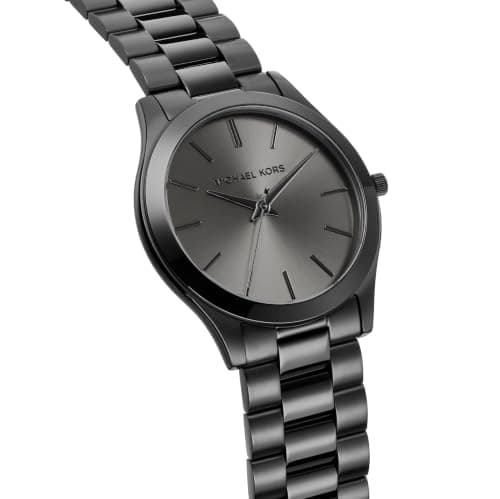 Michael Kors Oversized Slim Runway Men's Watch, Stainless Steel Watch for Men