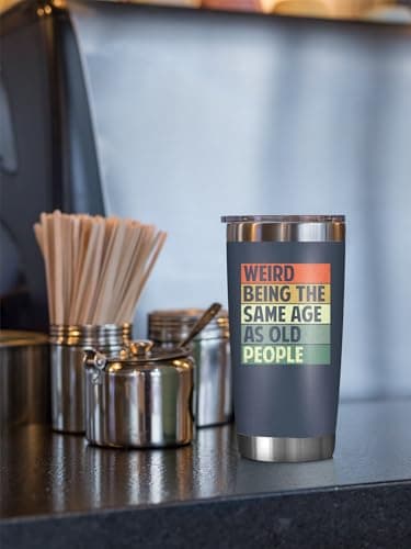NewEleven 50th Birthday Gifts For Men Women - 1975 50th Birthday Decorations For Him Her - Present For Men Women Turning 50 Year Old Gifts For Mom, Dad, Wife, Husband - 20 Oz Tumbler