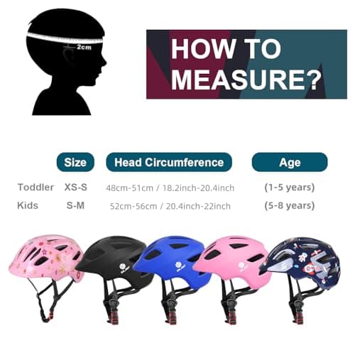GLAF Baby Bike Helmet Toddler Helmets for 1 Year Old and up Infant Girls Boys Multi Sport Adjustable for Scooter Bicycle Skateboard Cycling