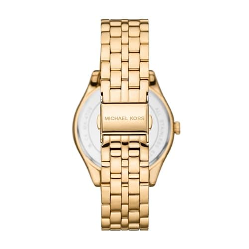 Michael Kors Harlowe Women's Watch, Stainless Steel and Pavé Crystal Watch for Women with Steel or Leather Band