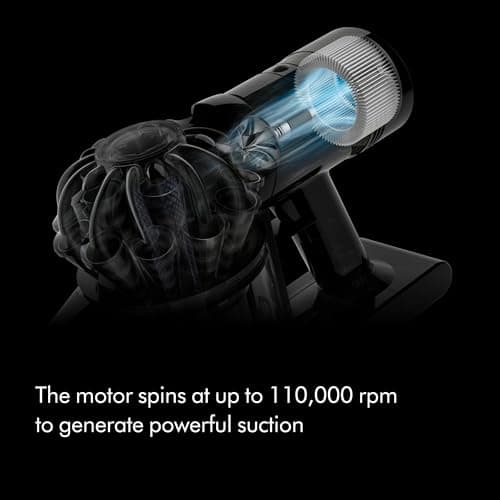 Dyson Car+Boat Handheld Vacuum, Cordless and Lightweight, Cleans Hard Surfaces and Upholstery, 115AW, 2 Power Modes, Up to 50 Minutes²