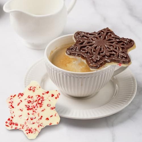 Bonnie and Pop's Holiday Tin- with Assorted Christmas Chocolate, Nuts, Bark, Truffles – Festive, Corporate, Family, Gift Basket Idea for Men and Women