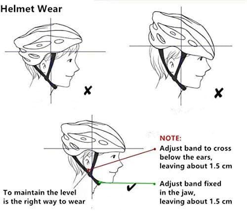 Adult Cycling Bike Helmet, Lightweight and Adjustable with Pads&Visor for Men and Women,Premium Quality Airflow Unisex Bike Helmet,Suggested Fit 58-61 cm