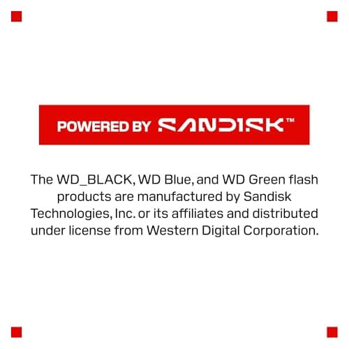 WD Black SN7100 2TB NVMe SSD - Gen4 PCIe, M.2 2280, Up to 7,250 MB/s Read, Up to 6,900 MB/s Write, Next Gen TLC 3D NAND, for Laptops, Handheld Gaming Devices - WDS200T4X0E