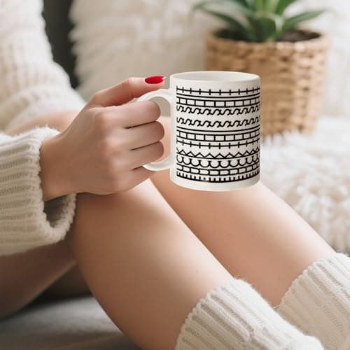 Funny Birthday Gifts for Women, Hidden Message Ceramic Coffee Mug，Coffee Lover White Elephant Gifts for Adults Men，Unique Office Prank Gag Gifts for Coworkers Christmas