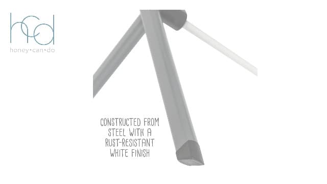 Honey-Can-Do Collapsible Clothes Drying Rack – Durable, Space-Saving Laundry & Towel Rack, Sturdy Clothing Rack for Hanging Clothes Indoors & Outdoors, Steel