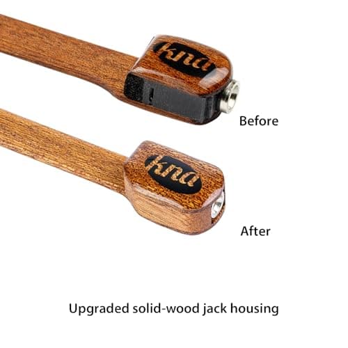 KNA NG-1 Piezo Pickup for Nylon String Guitar, Classical, Flamenco, Natural Acoustic Tone, Lightweight, Detachable, Easy Installation, Passive No Battery Required, Handcrafted in Europe