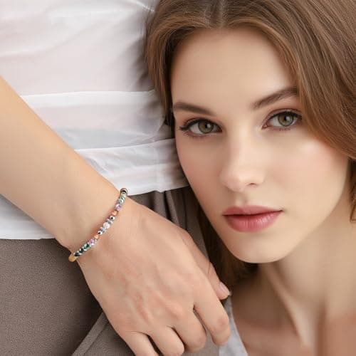 Christmas Stocking Stuffers Mothers Day Birthday Graduation Gifts Ideas Bracelets for Her Women Gifts for Women Moonstone Bracelet Meaningful Present B0FT3V1SVT