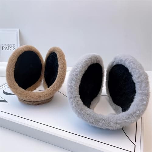 oliwex Ear Muffs for Winter, Behind-the-Head Ear Warmers, Lightweight Windproof for Men Women Running Commuting Outdoor