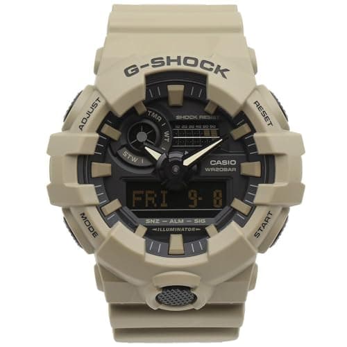 Casio Men's 700UC Series G-Shock Quartz 200M WR Shock Resistant Resin Strap and Case