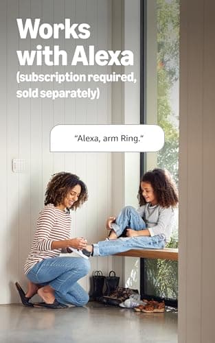 Ring Alarm 14-Piece Kit (newest model), Wireless smart home or business security system, expandable, easy setup, Mobile App Control, 24/7 Professional Monitoring, Alexa Compatible