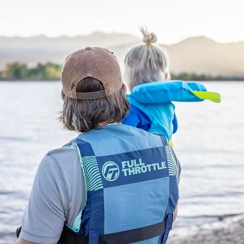 Full Throttle U.S. Coast Guard and Transport Canada Approved Adult Nylon Life Vest for Adults 90 Pounds and Over
