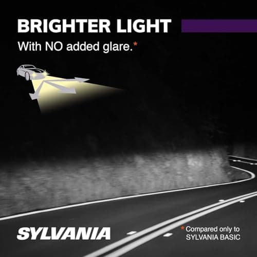 SYLVANIA - 9006 XtraVision Halogen Headlight Bulb - High-Performance Car Headlight - Replacement Halogen Light - For Automotive - 2 Bulbs
