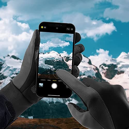 FanVince Winter Gloves Touch Screen Water Resistant Windproof Thermal for Running Cycling Driving Hiking for Men Women