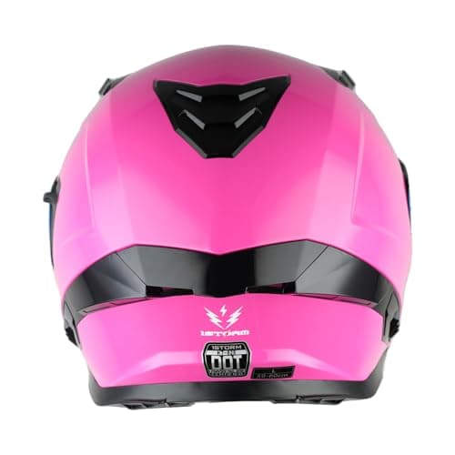 1Storm Motorcycle Full Face Helmet for Adults Men and Women Street Bike Racing Helmet DOT Approved with one Extra Clear Shield