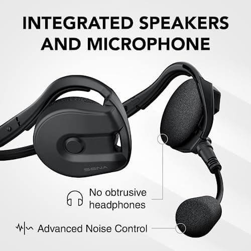 Sena Expand Multi-Sport Bluetooth/Mesh Intercom Communication Headset for Hiking, Rock Climbing, Fishing, Hunting and more