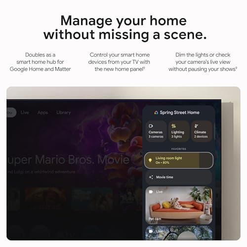 Google TV Streamer 4K - Fast Streaming Entertainment on Your TV with Voice Search Remote - Watch Movies, Shows, Live TV, and Netflix in 4K HDR - Smart Home Control - 32 GB of Storage - Hazel