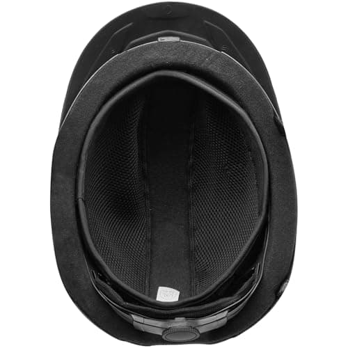 OVATION Adult Deluxe Schooler Riding Helmet - Lightweight Breathable Adjustable Equestrian Safety Helmet w/Removable Liner