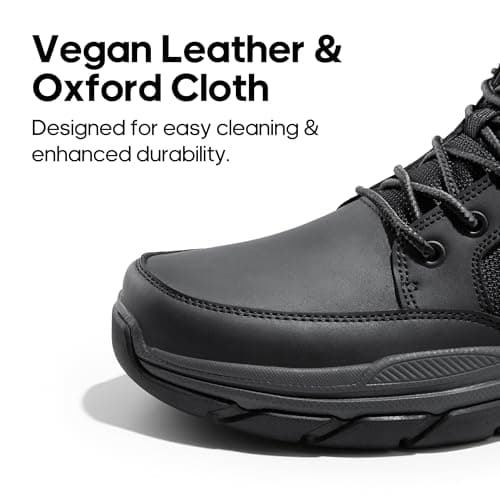 NORTIV 8 Men's Hiking Boots Lightweight Fashion Casual Chukka Ankle Boots Elevation