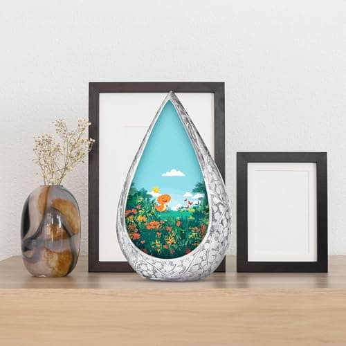 Dinosaur Burial Urn for Adult Ashes for Men & Women - Green or Blue Memorial Cremation Urns for Human Ashes Adult Grandmother - Small Decoration Urn for Human 3 Inch B0FG885R6D