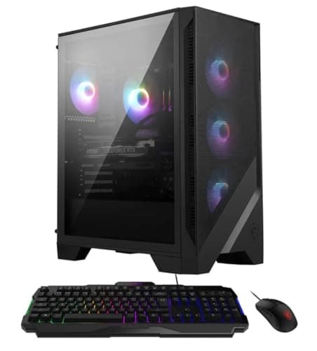 msi Codex R2 AI 2nd AI Gaming Desktop PC (Intel Ultra 7-265, GeForce RTX 5060 Ti 8GB GDDR7, 32GB DDR5, 2TB PCIe SSD, Win 11 Pro) w/USB-C Dock