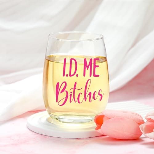 21st Birthday Gifts for Women Her Unique 21 Year Old Birthday Gifts for Female Her Funny Gift for 21 Year Old Female 21st Bday Decorations for Women - Wine Glass Toilet Paper Candle Makeup Bag B0CY1Z9QNV