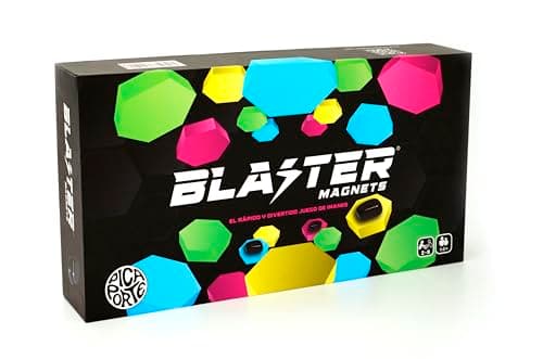 Board Game – an Incredible Magnet Game That Will Catch You! Magnetic Chess with 32 Magnetic Stones, Colorful Board, 18 Wild Cards, 2 to 8 Players. Parties, Strategy.